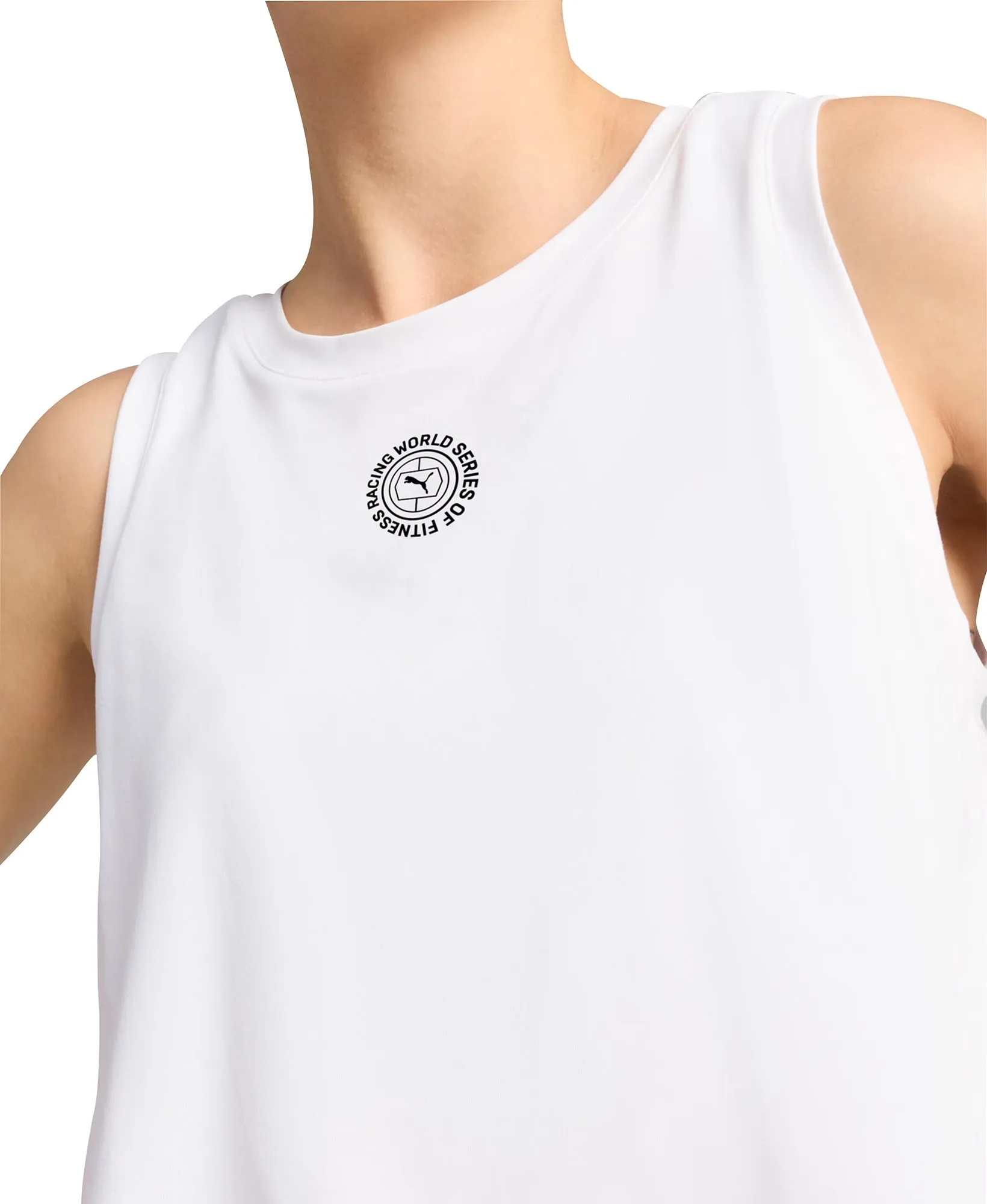 Puma X HYROX Cloudspun Womens Training Vest Tank Top - White